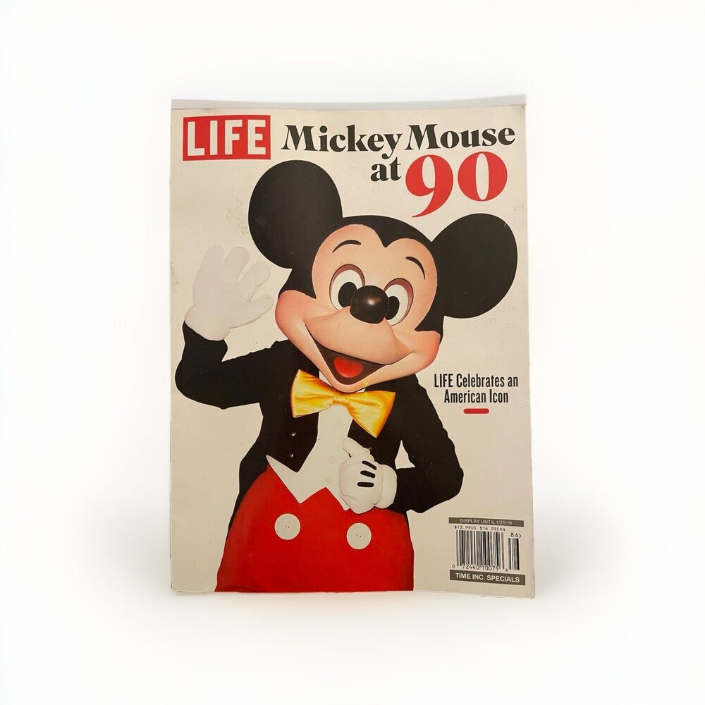 Life Magazine Disney Mickey Mouse At 90 Disneyland 2018 Time Inc. Specials